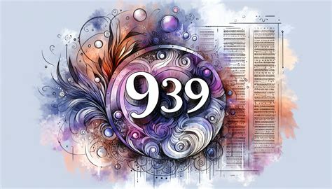 939 spiritual meaning|939 Angel Number Meaning: A Journey of Transformation and。